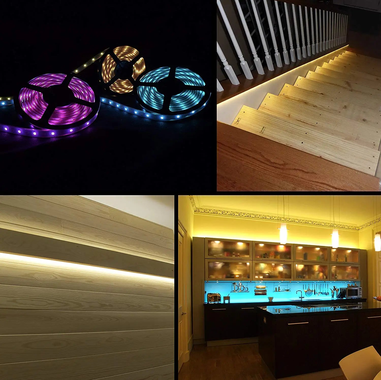 DC5-24V Tuya Wifi Wireless LED Controller Support iOs Android APP Alexa Google Voice Control for DIM CCT RGB RGBW RGBCCT Strip