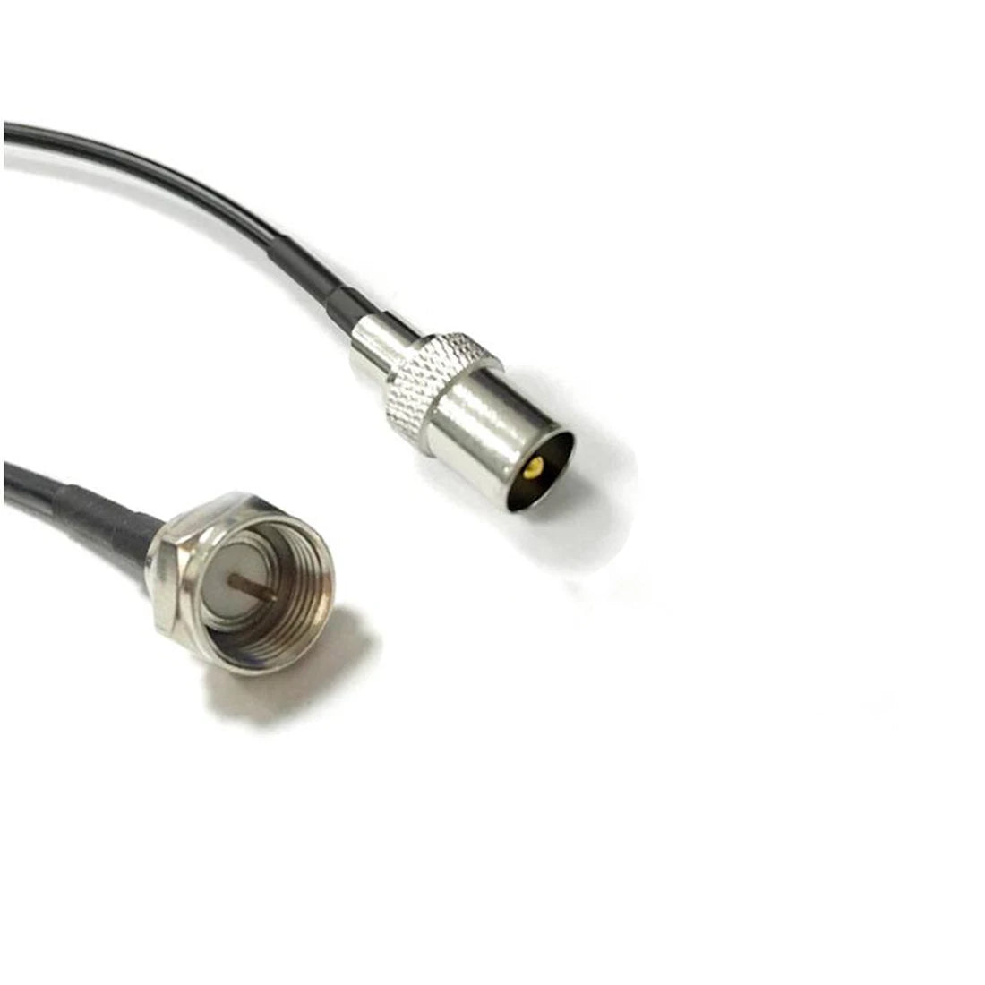 RG174 Cable IEC PAL DVB-T to SMA / F TV Male Plug & Female Jack RF Jumper Pigtail Adapter 20cm