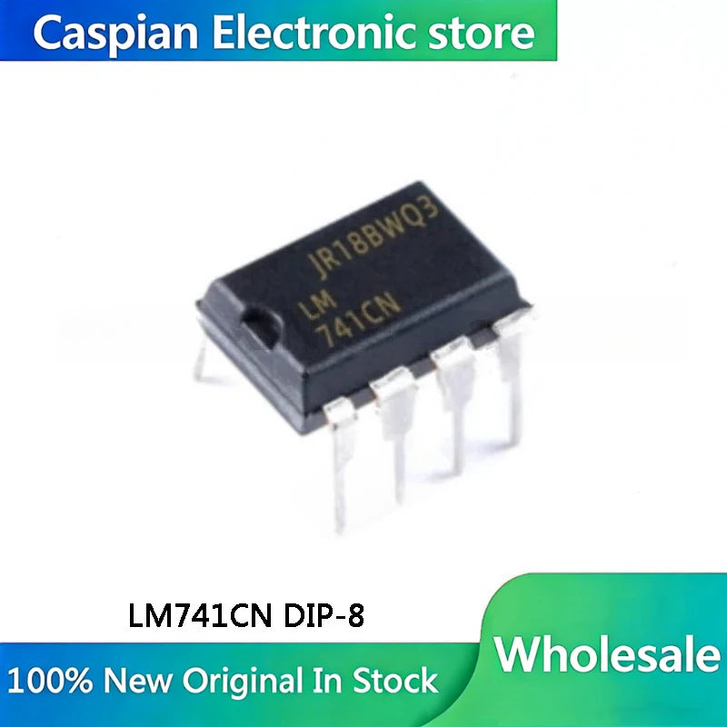 10-100Pcs LM741CN LM741 operational Amplifier Compensation type operational amplifier IC DIP-8 IC Chip
