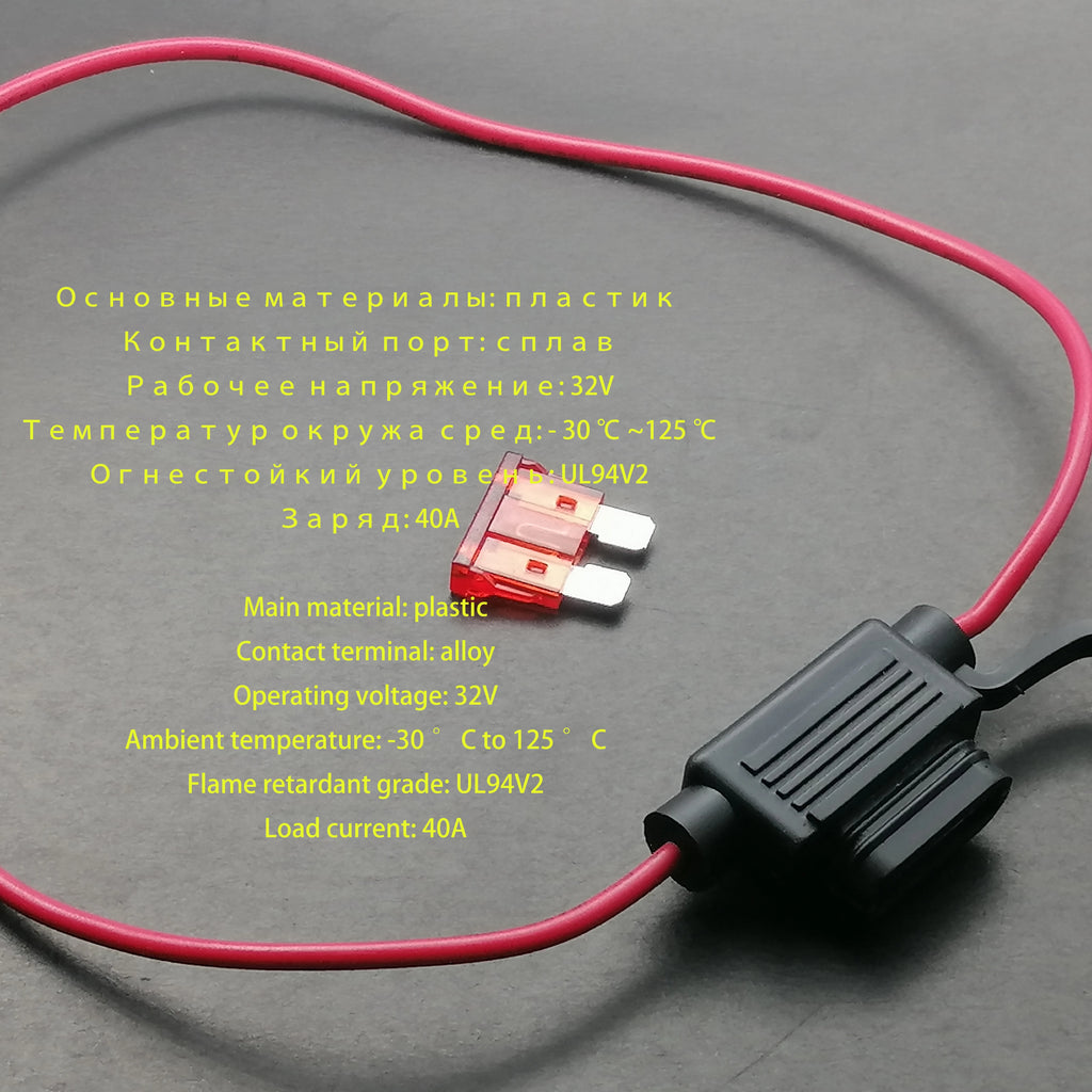 1A/2A/5A/7.5A/10A/15A/20A/25A/30A Fuse Box And ATC Blade Car Fuse Holder For Auto Vehicle RV Truck Trailer Modified Fuse Socket