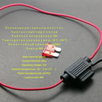 1A/2A/5A/7.5A/10A/15A/20A/25A/30A Fuse Box And ATC Blade Car Fuse Holder For Auto Vehicle RV Truck Trailer Modified Fuse Socket