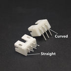 100pcs /LOT JST PH2.0 Straight/Curved Needle Connector 2Pin~16Pin Male Pin Header Right Angle 90°/180° 2.0mm Pitch