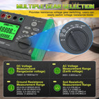 DUOYI 4100B Digital Ground Resistance Test Lightning Protection Detection Measuring Instrument Rocker Ground Resistance Tester
