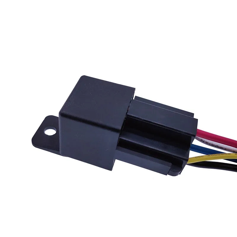 JD2912 4 Pin 5 Pin 40A DC 12V 24V 36V 48V Auto Car Relay with Mounting Hole Coil Power 1.8W Automobile Control Device with Line
