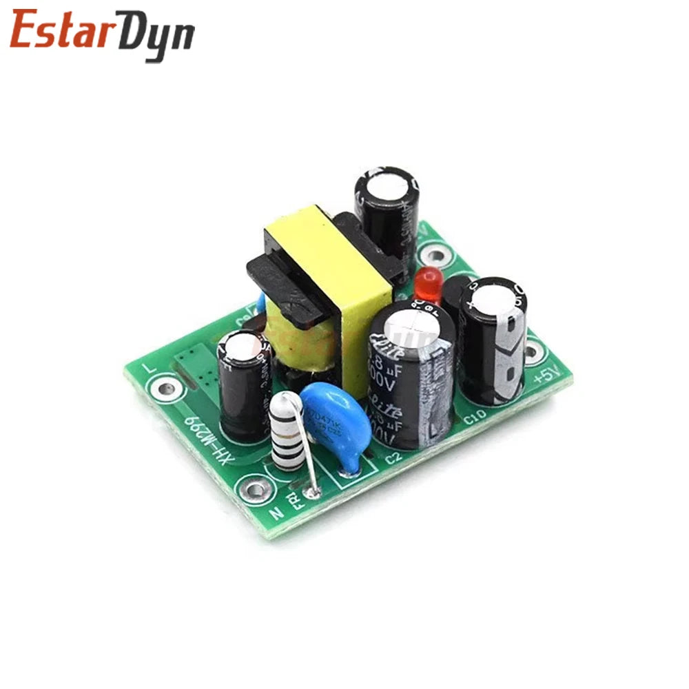 AC-DC Power Supply Module 110V-220V to 5V 12V Dual Output Isolated Converter 100mA 500mA for DIY Projects