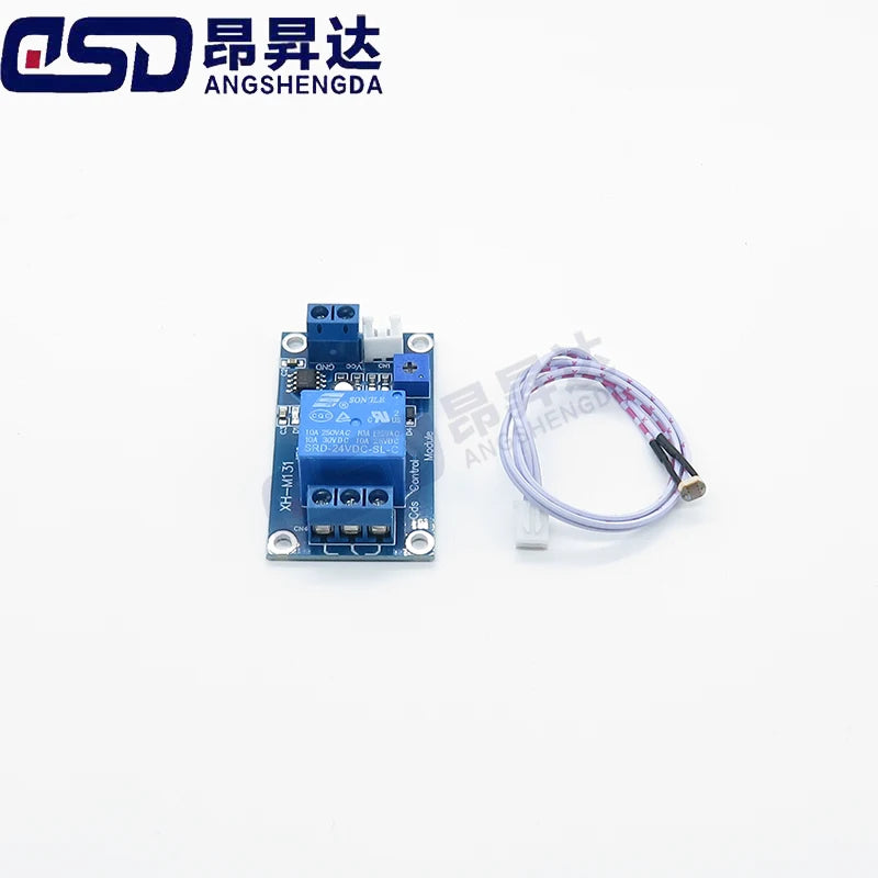 XH-M131 DC 5V / 12V/ 24V Light Control Switch Photoresistor Relay Module 10A brightness Automatic Control Module
