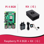 Official Original Raspberry Pi 4 Model B Dev Board Kit RAM 2G 4G 8G 4 Core CPU 1.5Ghz 3 Speeder Than Pi 3B+