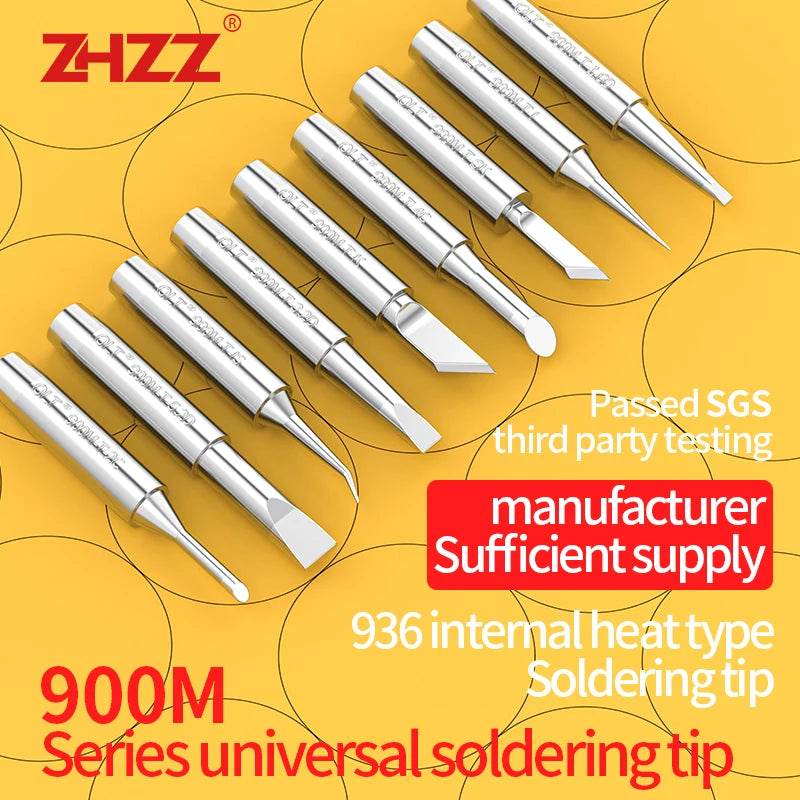 900M Soldering Iron Tip Compatibility 936 937 907 Soldering Station 900M-T-I/S4/K/S3/B/2.4D/3C/3.2D DIY Soldering Iron Tools
