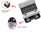 LCTC SSR Random Solid State Relay 10A 25A 40A 60A 80A 100A 120A DC Control AC Single Phase Control 3-6VDC 24-480VAC