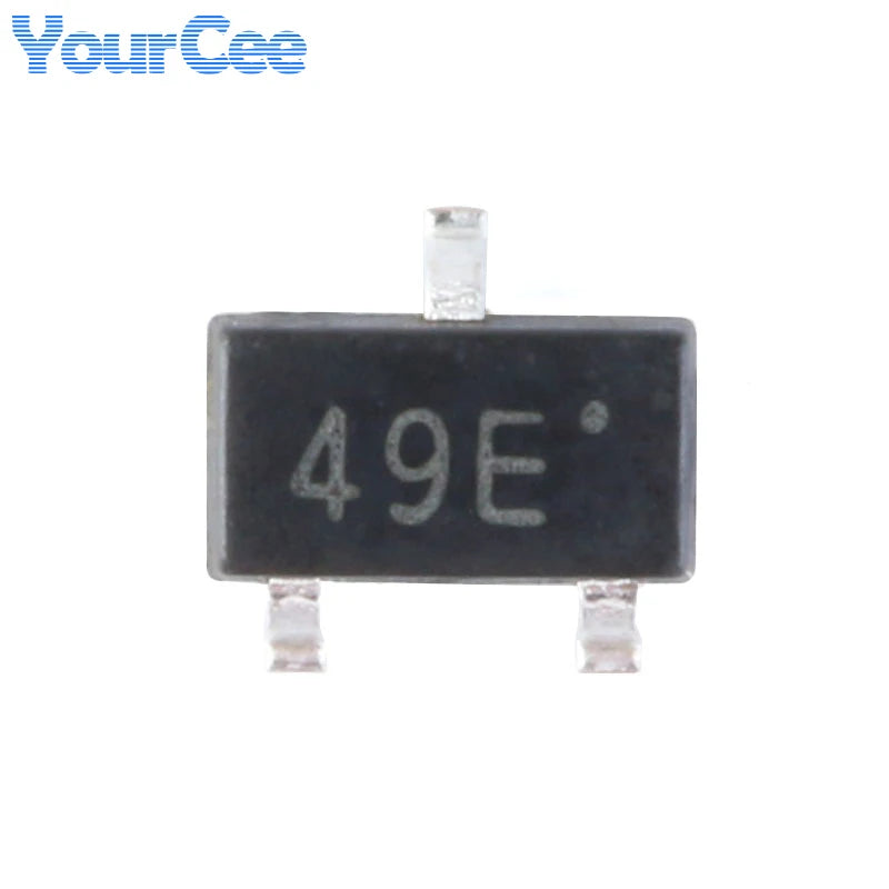 100pcs A3144 44E U18 49E 41F 3503 OH137 OH3144 Hall Effect Sensor Switch Hall Element Brushless Electric Motor High Sensitivity