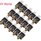20Pcs/1pc KY-008 650nm Laser Sensor Module 6mm 5V 5mW Red Laser Dot Diode Copper Head for Arduino Transmitter TL Transducer