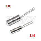 10pcs 2*6MM 3*8MM Oscillator Quartz Crystal Cylinder 32KMHz 32.768KHz 8MHz 12MHz 16MHz 24MHz Frequency Resonator 2x6 3x8