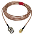 RG316 Cable BNC Male Plug to SMA Male Plug Crimp Connector Wire Terminal RF Jumper Pigtails Straight 6inch~10M