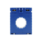 Current Transformer 30mm Aperture Din Rail 50/5 100/5 150/5 200/5 300/5 Copper Coil Blue Shell