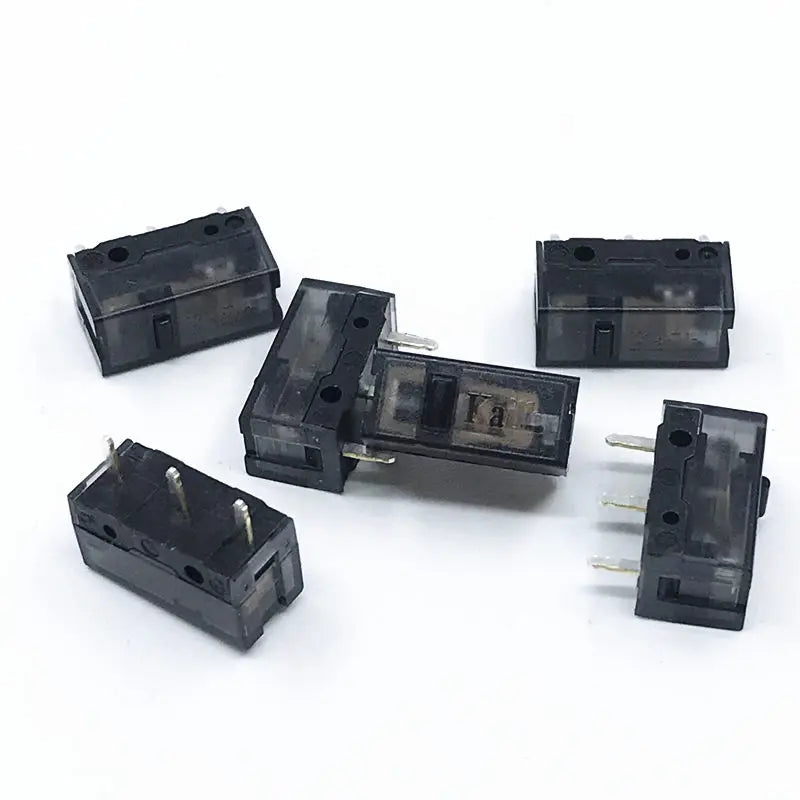 10Pcs-1Pc New Kailh GM 8.0 micro switch GM8.0 Gold Contactor 80 Million Click Life Computer mouse left right Micro Swicth button