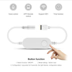 Tuya Smart Controller WIFI Led Controller 4pin/DC LED Strip Light Dimmable LED Dimmmer For 12V 5050 2835 Cob Neon Tape