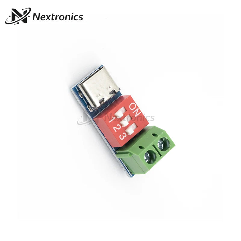 1/3/5/10/20PCS Type-C PD QC Trigger Module 5V 9V 12V 15V 20V Adjustable Fast Charging Decoy Module 100W