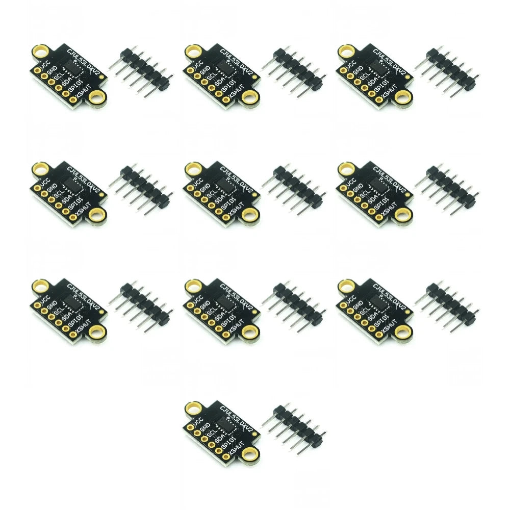 VL53L0X Time-of-Flight (ToF) Laser Ranging Sensor Breakout 940nm GY-VL53L0XV2 Laser Distance Module I2C IIC