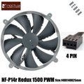 Noctua NF-P14S Redux-1200 Chassis Cooling Fan 14cm Low Noise SSO Bearing Value Choice For Enthusiasts Chassis Fan