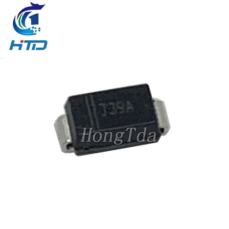 50PCS SMA 1W Zener Diode 1SMA4728A 1SMA4733A 1SMA4744A 3V3 5V1 9.1V 10V 12V 15V 18V 20V 22V 24V 27V 33V 39V 43V 47V 51V 100V