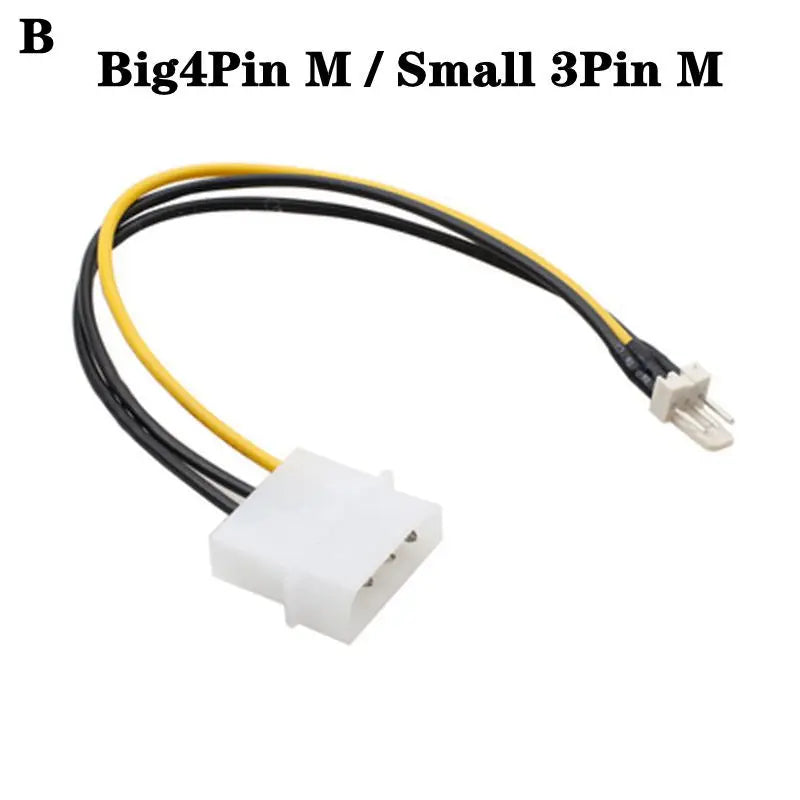20cm Power 6Pin 8Pin 4Pin 15Pin SATA Male to 4Pin IDE Molex Female 15Pin SATA Female Power Cable Computer Cable 6Pin To 8Pin