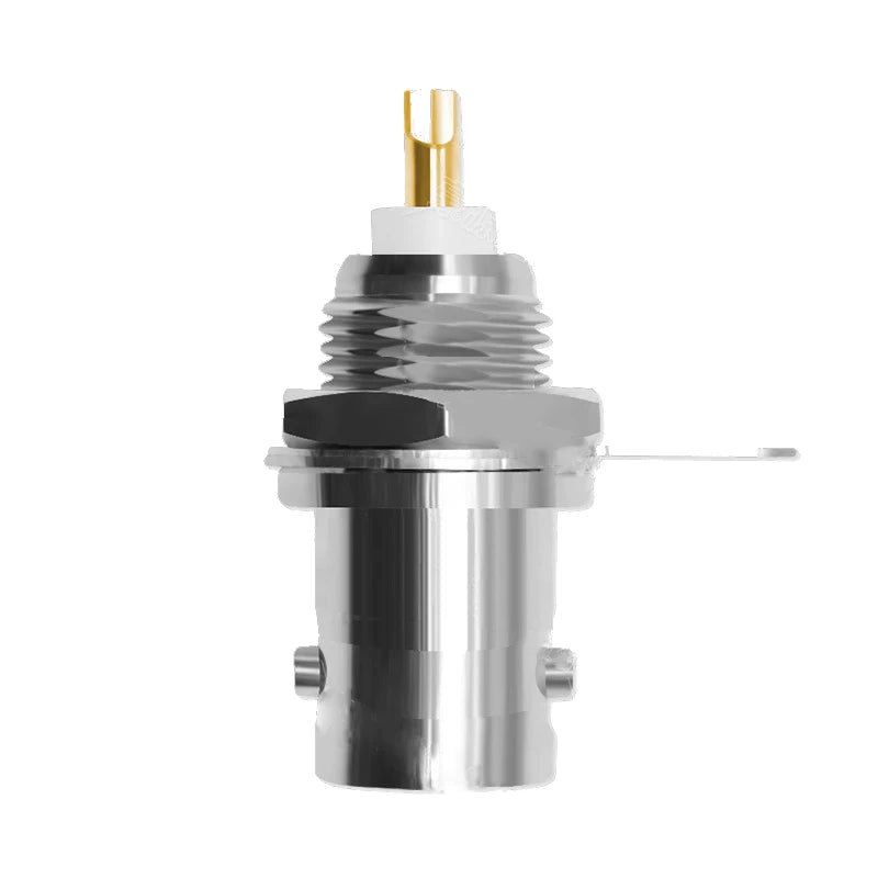 BNC Female Socket Solder Connector Chassis Panel Mount Coaxial Cable For Welding Machine Parts Monitor Accessories