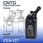 CNTD CLS‑1 Industrial Limit Switch CLS‑111 CLS‑112 CLS‑127 IP65 1NO+1NC 250VAC Waterproof Travel Switch for Automation Machinery