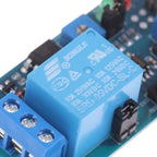 5V/12V Delay Timer Relay Module - Normally Open Trigger with Vibration Sensor for Alarm & Automation〔YY26〕