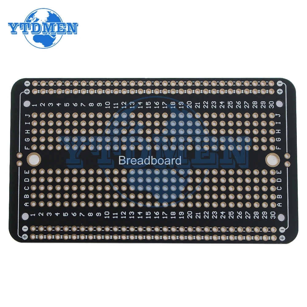 1-3PCS 5.2x8.9cm Standard Permanent Breadboard 5.2x17.2cm Double Sided PCB Prototype Board Protoboard Diy Electronic for Arduino