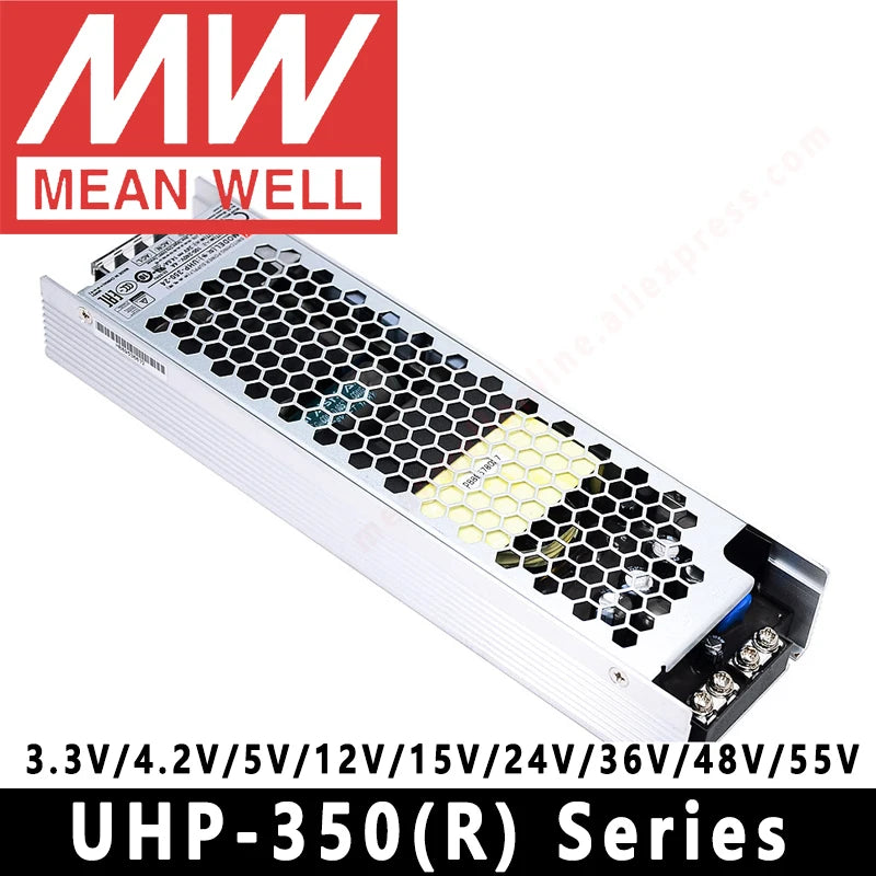 Mean Well UHP-350/350R-3.3/4.2/5/12/15/24/36/48/55 Meanwell UHP-350 Series 350W Led display Power Supply PFC/Redundant function