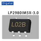 100%New original 5pcs LP2985IM5X-5.0 LP2980 LP2992 LP3985 3.0 3.3 ADJ SOT23-5 LDO Linear regulator chip