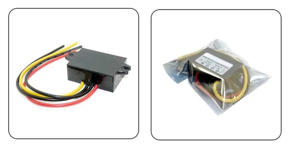 12V 24V to 5V 5A 3A 10A DC-DC Step Down Power Converter Voltage Power Supply 8-36V Buck 5V Switching 12Volt to 5Volt for Car LED
