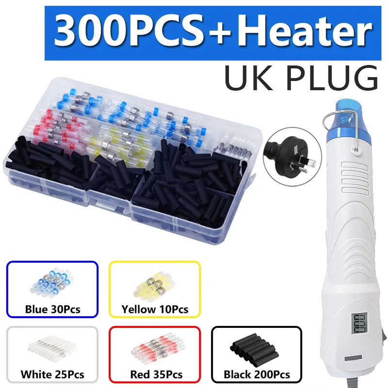 220V HEAT GUN Hot Air Gun Electric Power Temperature Blower 250W Display DIY Craft Embossing Shrink Wrapping PVC Cable Repair