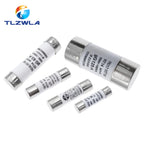 5PCS 8.5*31.5mm 14*51mm 22*58mm Fast low Ceramic Fuse 10x38mm Fuse 380V 500V 0.5A 1A 2A 4A 10A 16A 20A 32A RO14 RO15 RO16 RO17