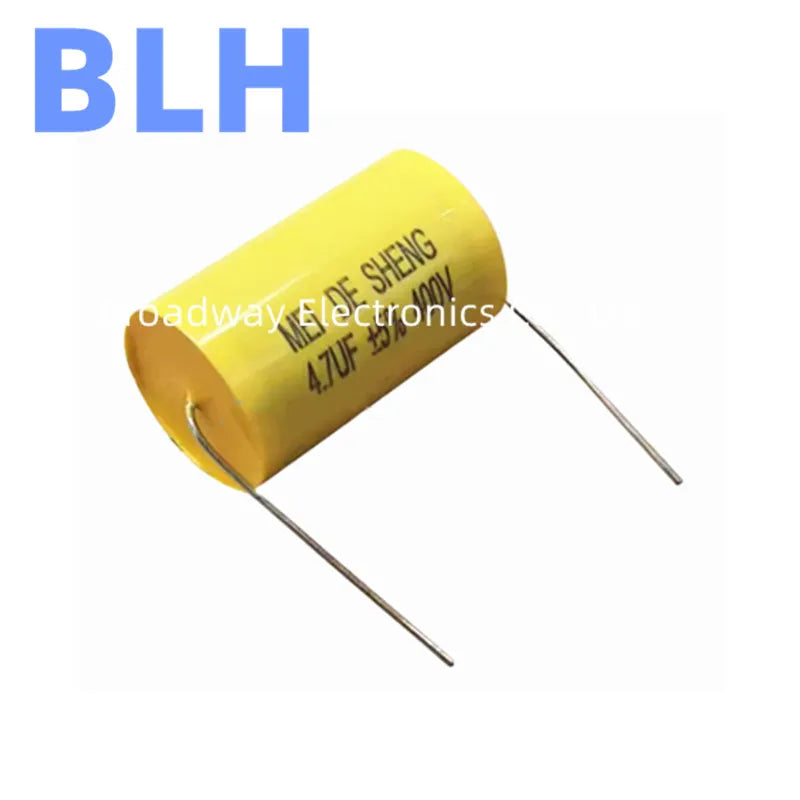 5PCS Non-polar Axial Audio Frequency Capacitor 400V 18UF 20UF 22UF 33UF 47UF