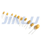 5pcs DIP Tantalum Capacitor 16V 20V 25V 35V 50V 0.1UF 0.22UF 0.33UF 0.47UF 1UF 2.2UF 4.7UF 10UF 15UF 22UF 47UF 100UF 220UF