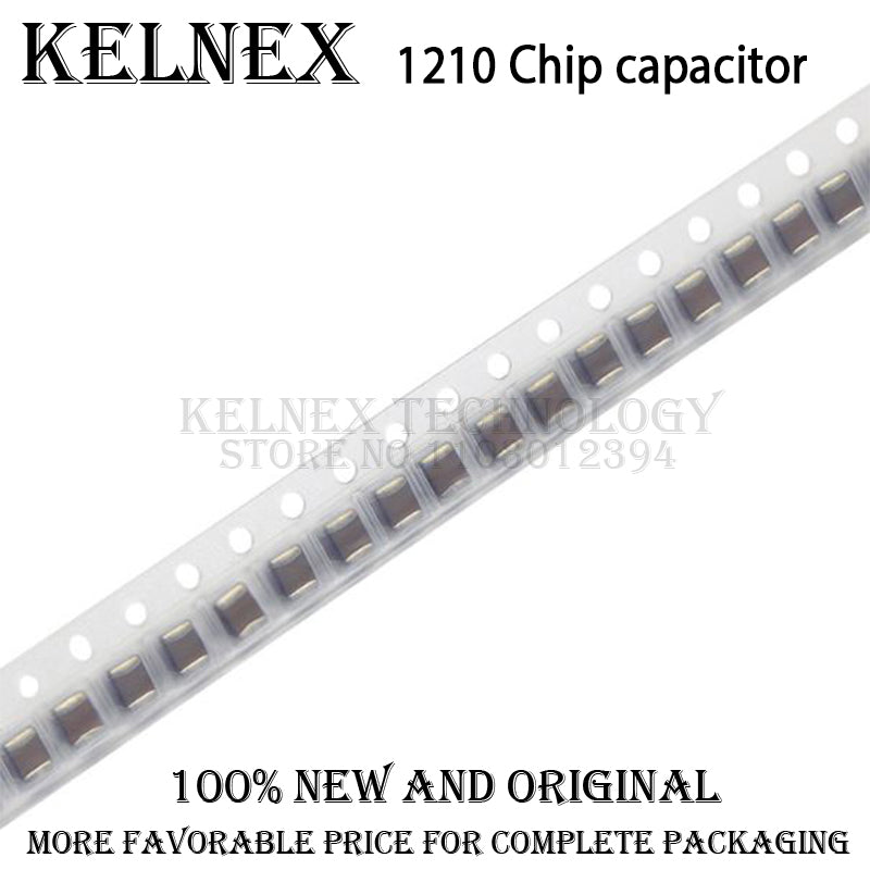 20pcs  3225 1210 SMD Ceramic Capacitor 10V 16V 25V 50V 1UF 2.2UF 4.7UF 10UF 22UF 33UF 47UF 100UF 1210 SMD Chip Capacitor