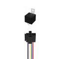 5 PIN 12V Relay with Harness, 40AMP 12 Volt Relay Automotive Relays with Relay Socket and Wiring Harness, SPDT Relay Switch