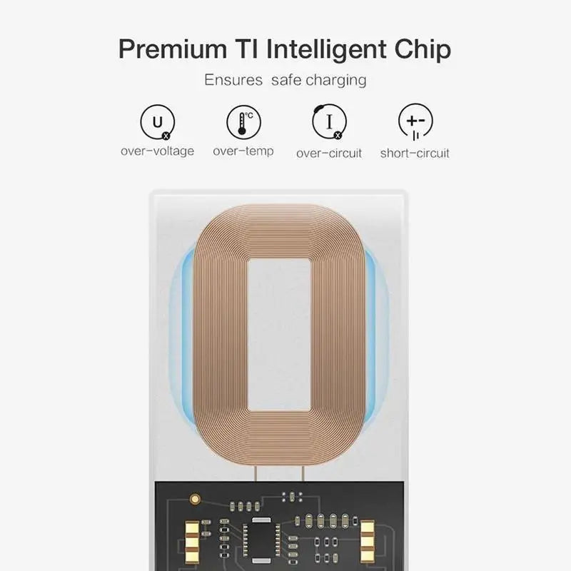 Wireless Charging Receiver for Android  and Type C Fast Wireless Charger Adapter