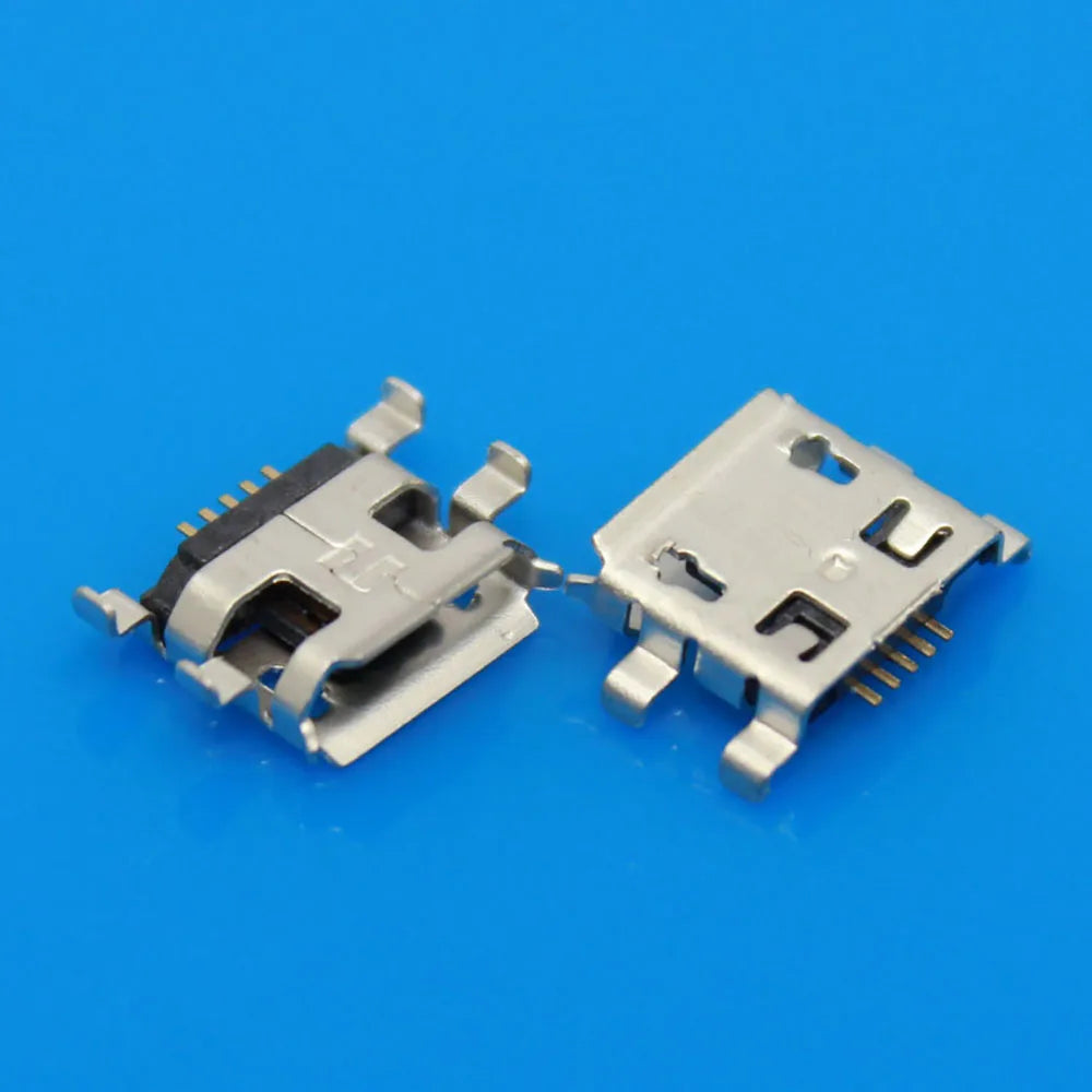 100models Micro USB Connector Mini Jack Socket Power Charging Port Replacement 5 Pin 5pin Tail For Samsung Huawei Lenovo ZTE HTC
