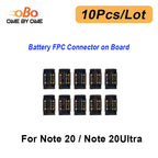 10Pcs Battery FPC Connector on Main Board Motherboard for Samsung S10 4G 5G Note 10 Plus Lite 20 Ultra Battery FPC Connector
