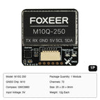 Foxeer M10Q 250 GPS 5883 Compass Module M10 5V 72 Channel Dual NMEA UBLOX for FPV Racing Drone Quadcopter Parts