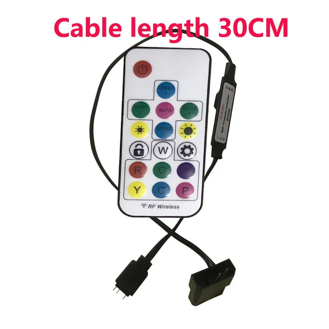 5V ARGB 3PIN Controller USB/SATA/Molex Power Interface For The 3-Pin Interface Of Iridescent Lights