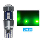 2pcs High Quality T10 LED W5W Car Interior Lights CANBUS No Error 3030 SMD Super Bright Side Marker Parking Lamps Auto Bulb 12V