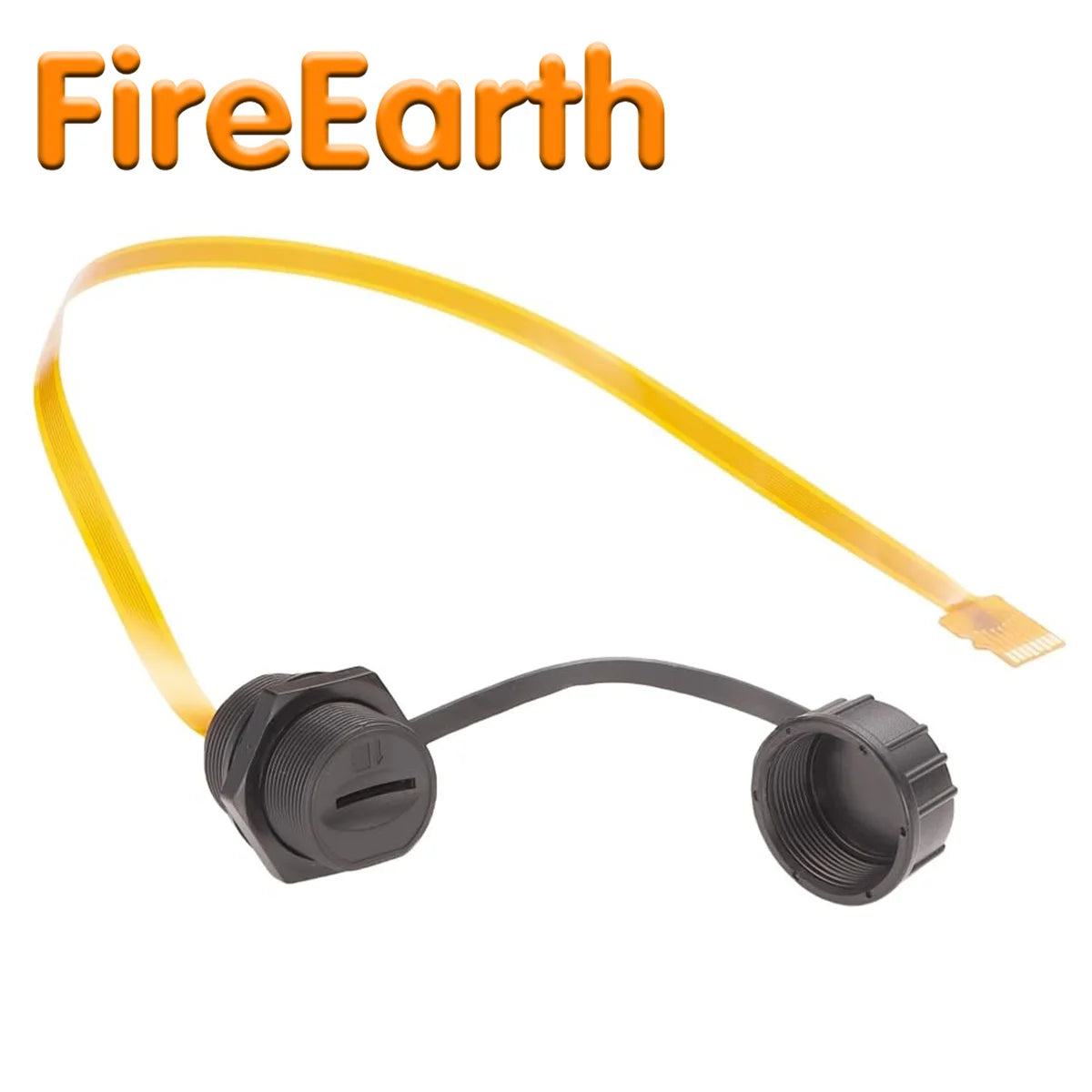 IP67 Micro SD Card Extension Cable Panel Mount Soft Flex Extender FPC Waterproof TF Cord for Cabinet Chassis Case Frame 0.2m
