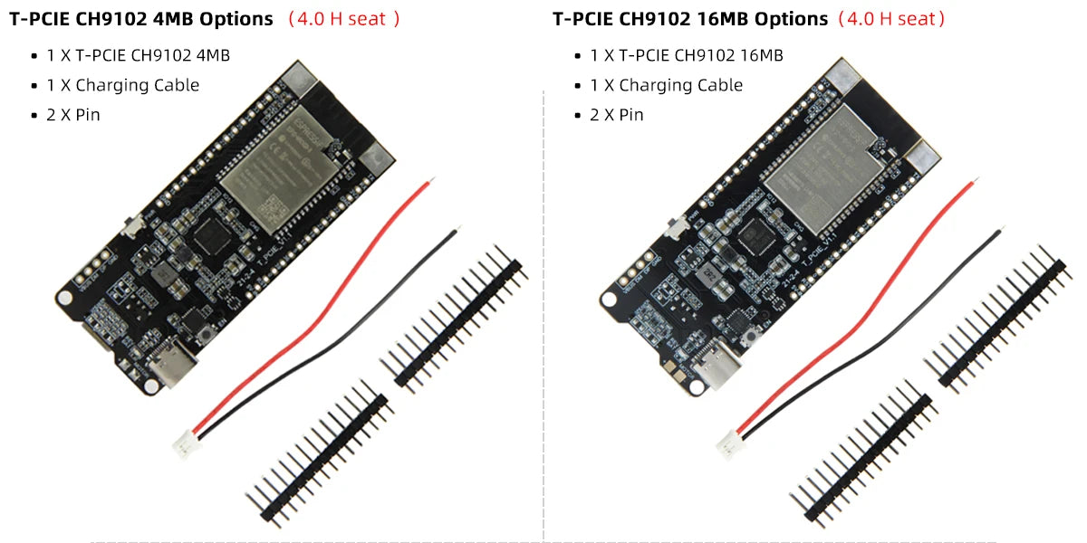 T-PCIE Development Board SIM7000G SIM7000E ESP32 Wireless Module with WIFI Bluetooth Composable Kits