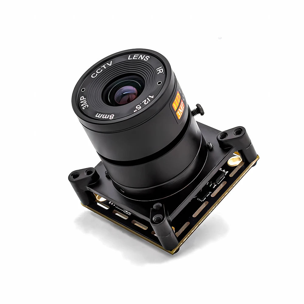 2.3MP HD Global Shutter USB Camera Module 1080P 90FPS 1/2.6" CMOS USB2.0 Plug And Play With 5-100mm Varifocal CS Mount Lens