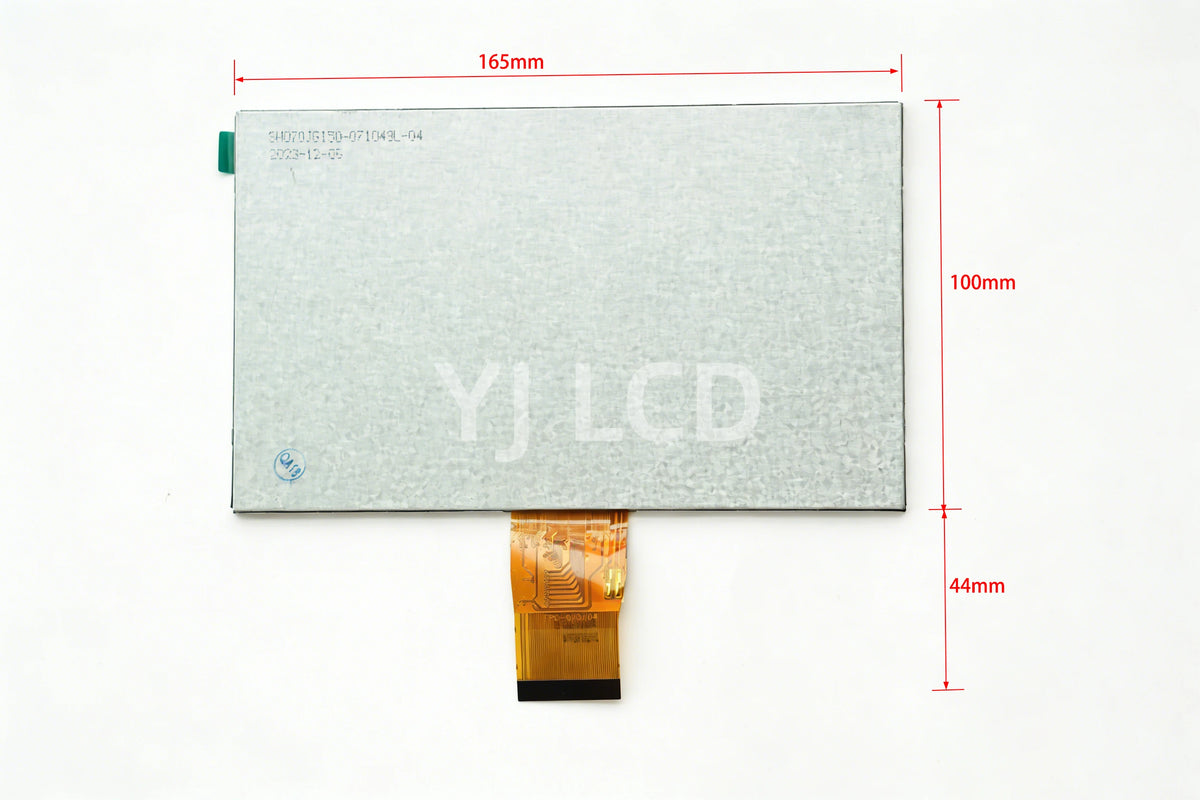 7-inch HD IPS LCD display with 1024*600 Resolution, high brightness 600 cd/m², SH070JGI1K XHL070IPS SH070JGI60