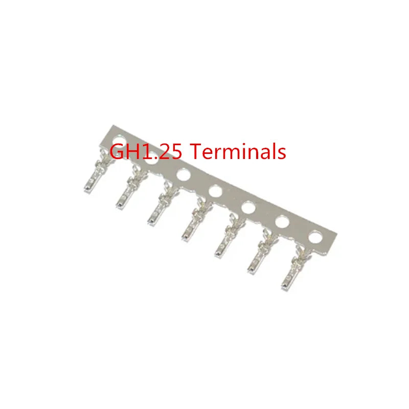 20PCS/LOT JST GH1.25 Connector with Lock GH 1.25mm Socket Pin Header Vertical Horizontal Housing Terminal 2P3P4P5P6P7P-16 Pin
