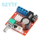12V Mini Hi-Fi PAM8610 Audio Stereo Amplifier Board 2X10W Dual Channel D Class Lowest Price